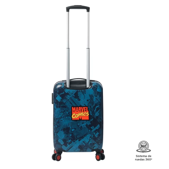 MALETA VIAJE TOTTO MARVEL BLUE - TALLA S - AZUL