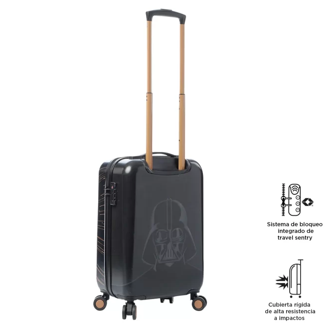 MALETA VIAJE TOTTO STAR WARS EMPIRE - TALLA S - NEGRO