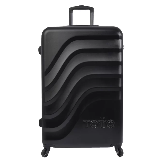 MALETA VIAJE TOTTO BAZY - TALLA L - NEGRO