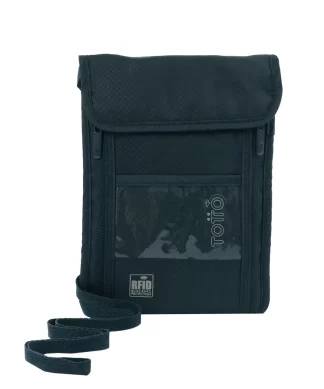 PORTA PASAPORTE TOTTO HANG SEGURIDAD - AZUL