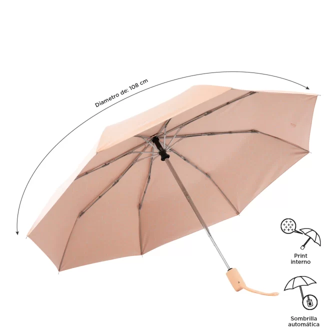 SOMBRILLA TOTTO UMBRE - CURUBA CON ESTUCHE