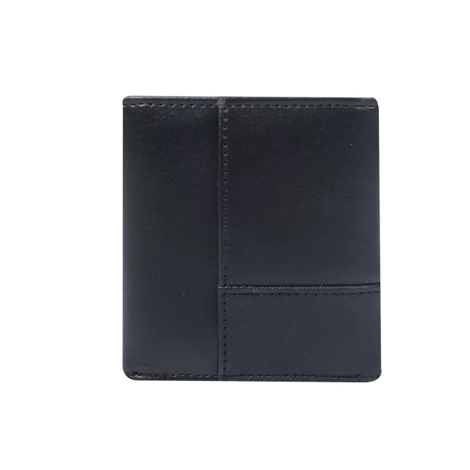 BILLETERA TOTTO SAFFIANO AQI - NEGRO