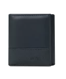BILLETERA TOTTO SAFFIANO AQI - AZUL