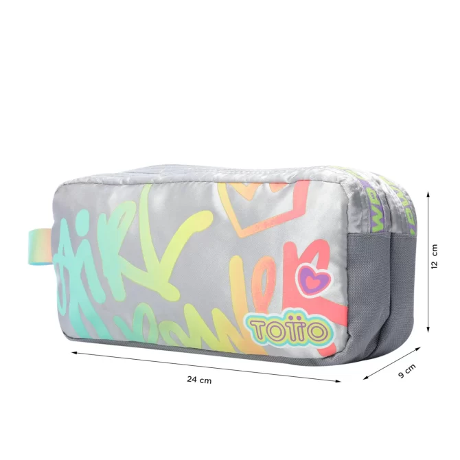 MULTIUSOS TOTTO GIRL POWER - GRIS