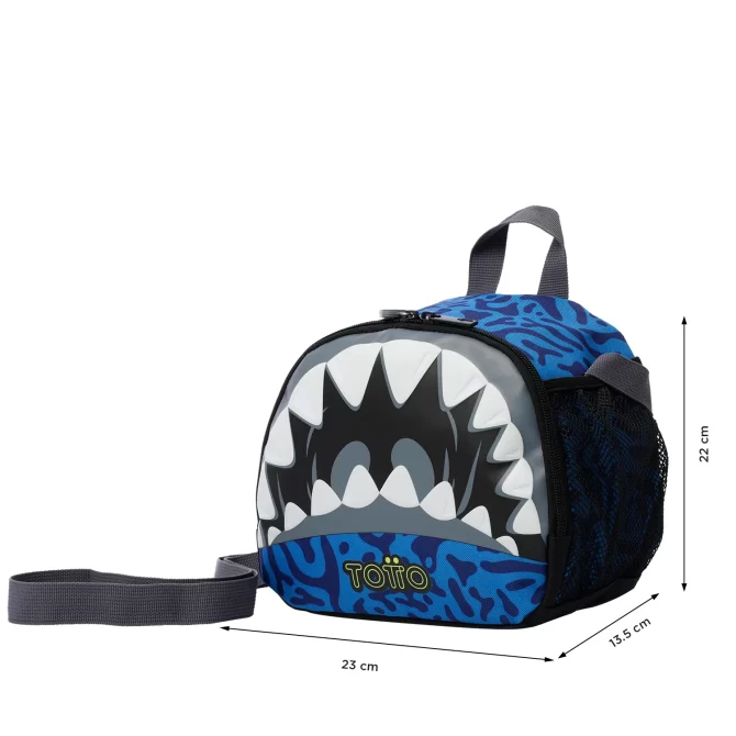LONCHERA TOTTO SHARKY - AZUL