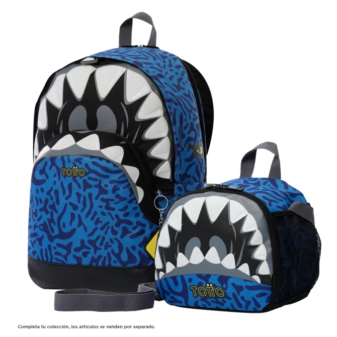LONCHERA TOTTO SHARKY - AZUL