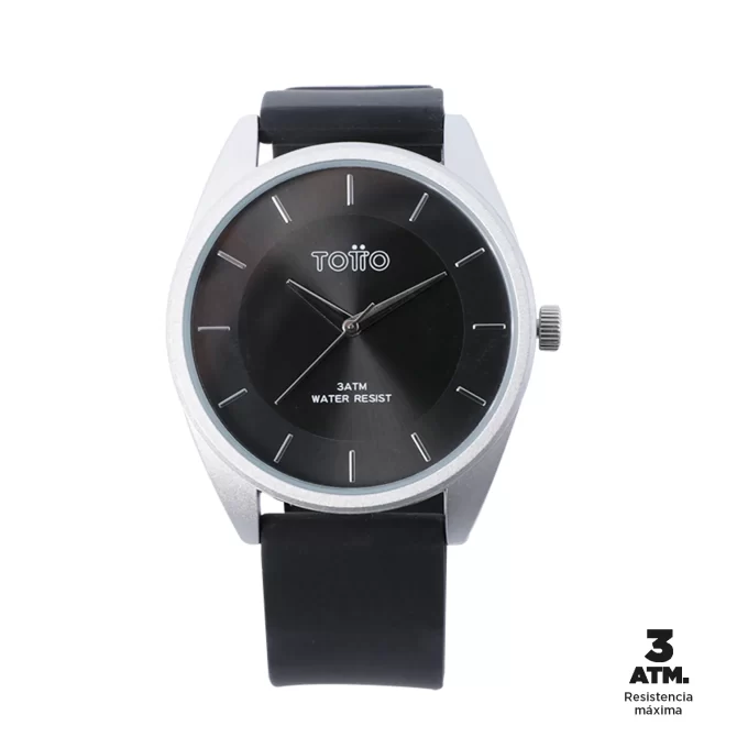 RELOJ TOTTO ANALOGO BOUM - NEGRO
