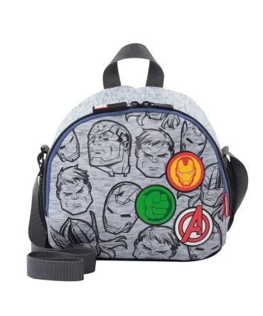 LONCHERA TOTTO SUPER AVENGERS - GRIS