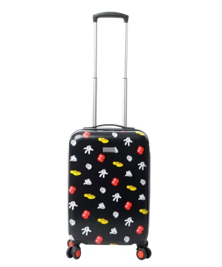 MALETA VIAJE TOTTO 360 MICKEY ICONIC - TALLA S - NEGRO