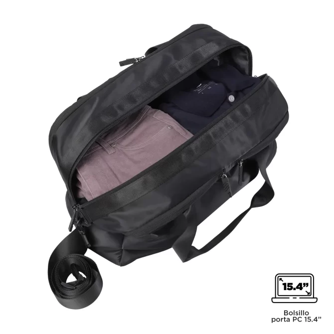 TULA TOTTO WEEKENDER VIAJE - TALLA L - NEGRO