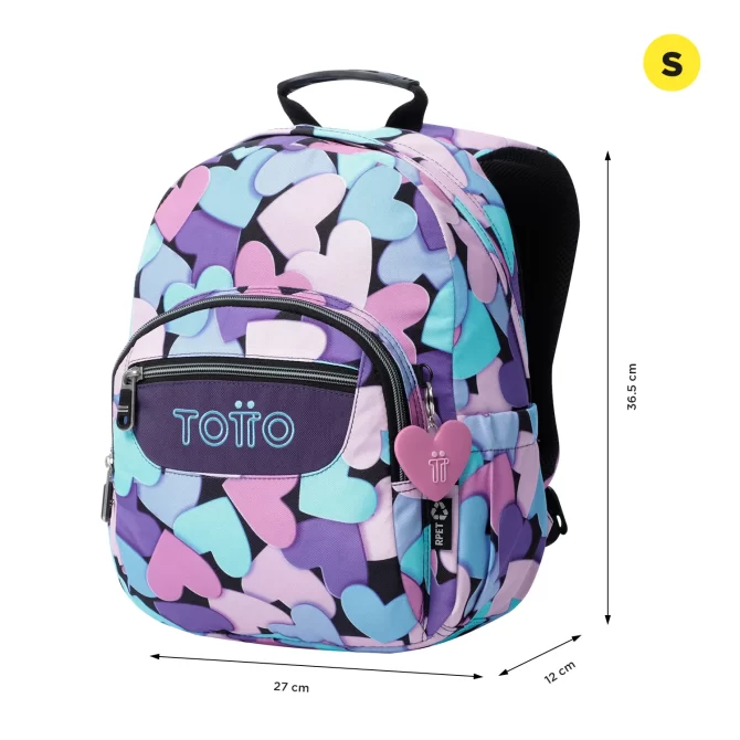 MORRAL TOTTO TEMPERA - TALLA S - AZUL
