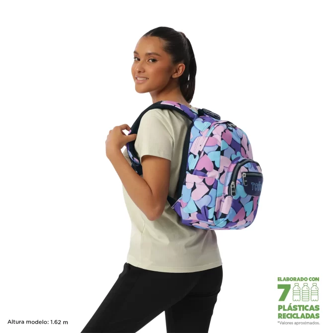 MORRAL TOTTO TEMPERA - TALLA S - AZUL