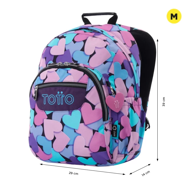 MORRAL TOTTO GOMMAS - TALLA S - MORADO