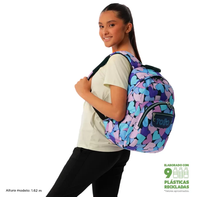 MORRAL TOTTO GOMMAS - TALLA S - MORADO