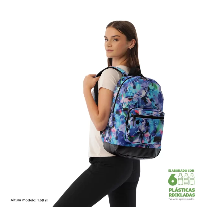 MORRAL TOTTO TOCAX PORTA PC 14" - TALLA L - MORADO
