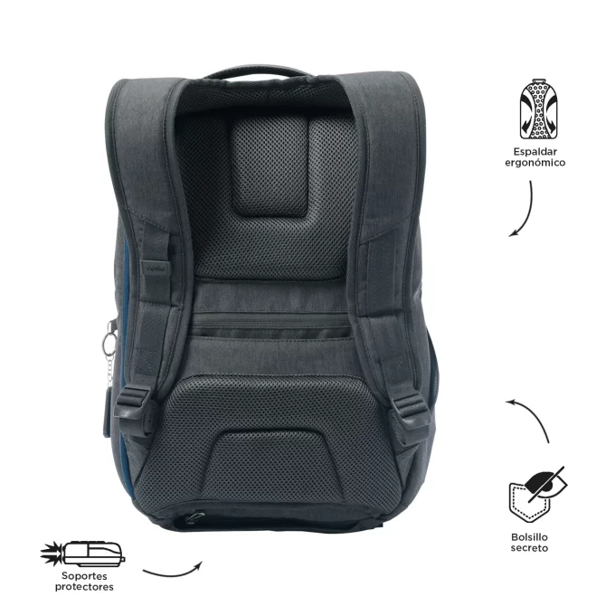 MORRAL TOTTO COLBERT EJECUTIVO - TALLA M - GRIS