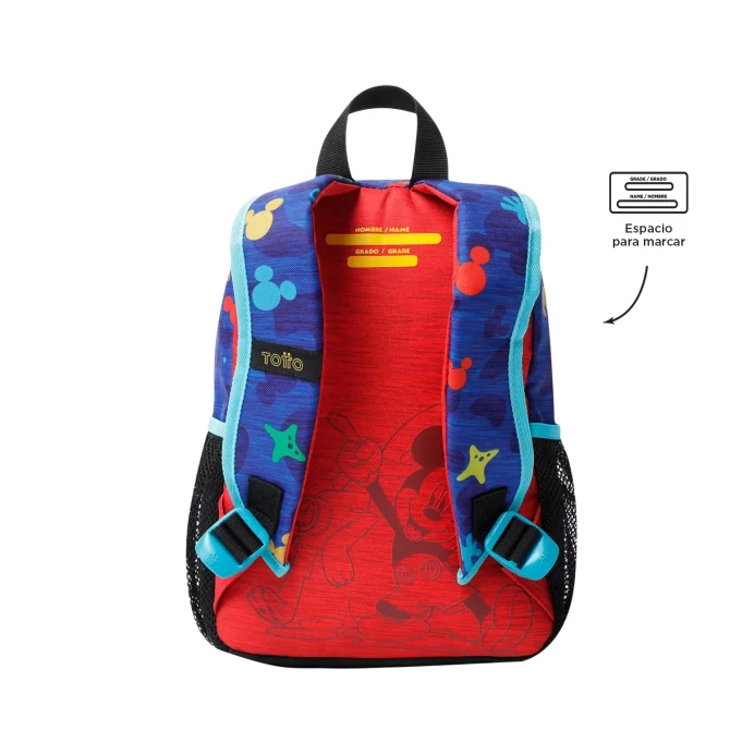 MORRAL TOTTO MICKEY - TALLA S - AZUL
