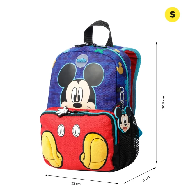 MORRAL TOTTO MICKEY - TALLA S - AZUL