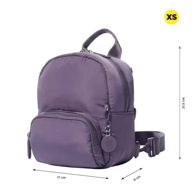MORRAL TOTTO YEN 2.0 MINI - TALLA XS - MORADO