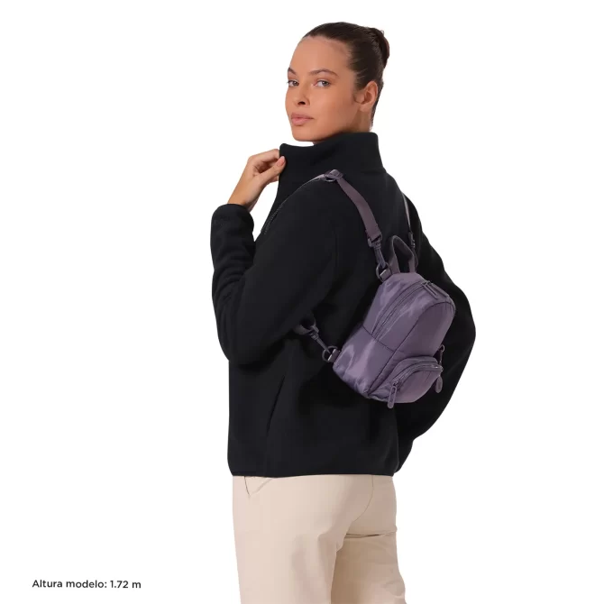 MORRAL TOTTO YEN 2.0 MINI - TALLA XS - MORADO