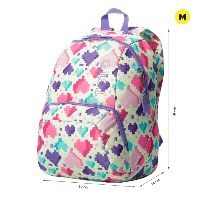 MORRAL TOTTO GAMMATTO - TALLA M - BLANCO