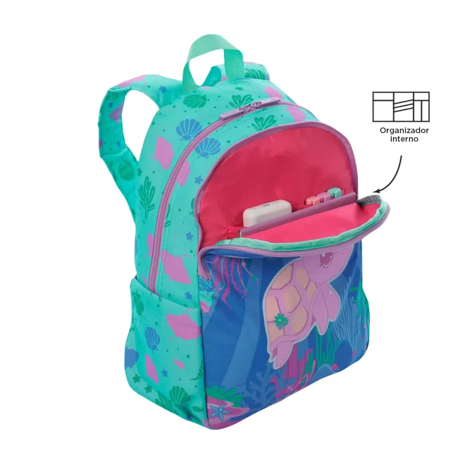 MORRAL TOTTO AMIGOS DEL MAR - TALLA M - VERDE