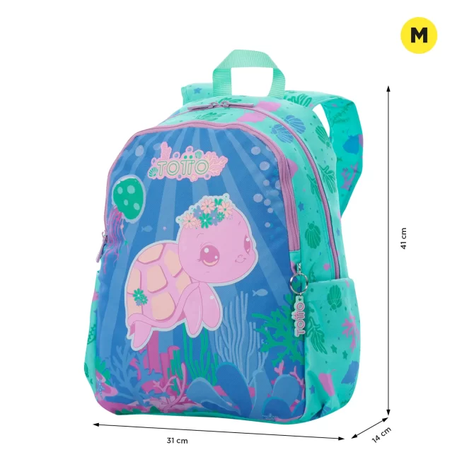 MORRAL TOTTO AMIGOS DEL MAR - TALLA M - VERDE