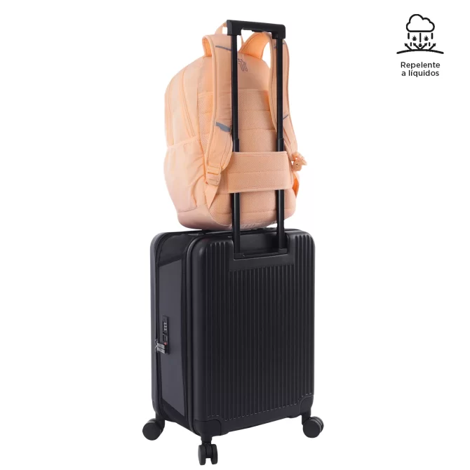 MORRAL TOTTO PLAINE PORTA PC 14" - TALLA L - DURAZNO