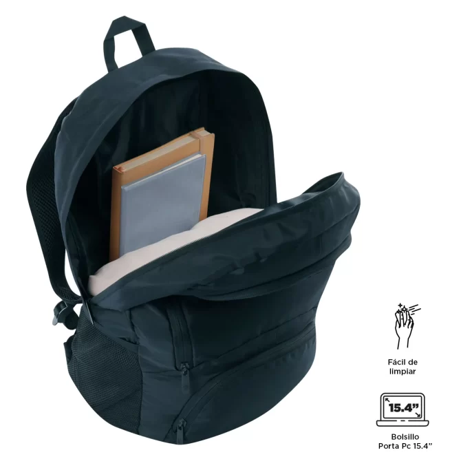 MORRAL TOTTO PLEGABLE SYNCRO - TALLA L - AZUL