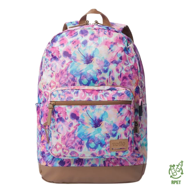 MORRAL TOTTO TOCAX PORTA PC 14" - TALLA L - ROSADO