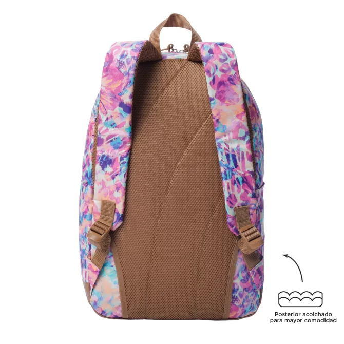 MORRAL TOTTO TOCAX PORTA PC 14" - TALLA L - ROSADO
