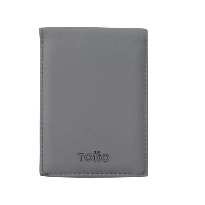 BILLETERA TOTTO DUAL - GRIS