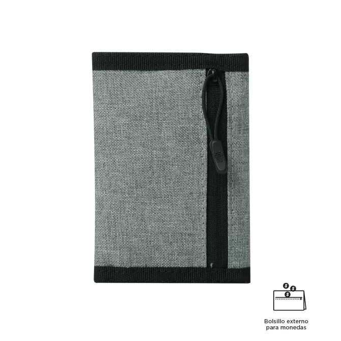 BILLETERA TOTTO RIVA CAN - GRIS
