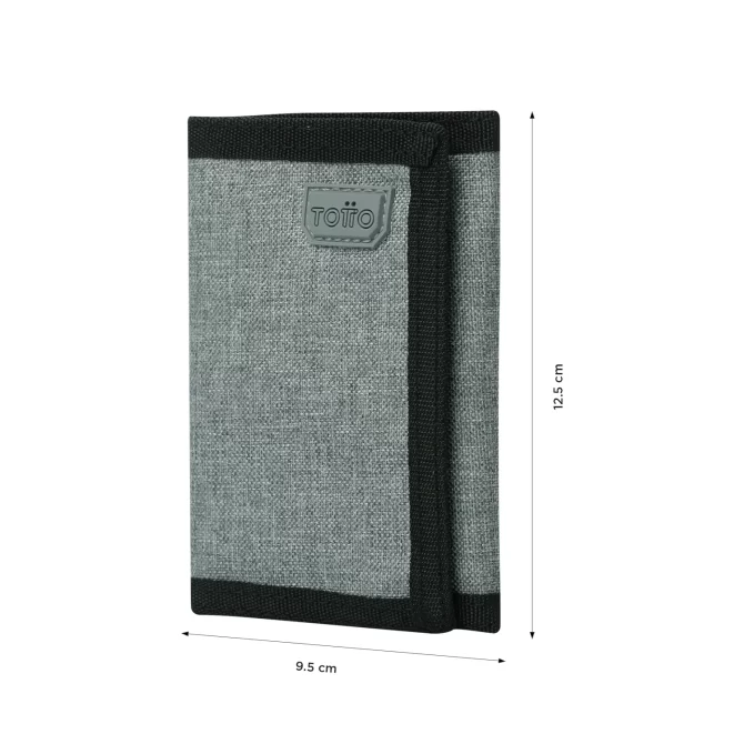 BILLETERA TOTTO RIVA CAN - GRIS