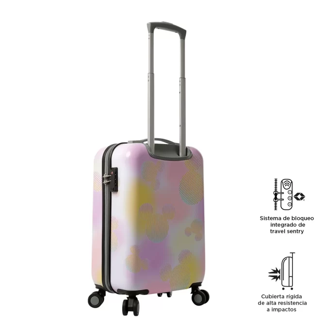 MALETA VIAJE TOTTO 360 MINNIE SENSE SCAPES - TALLA S - ROSADO