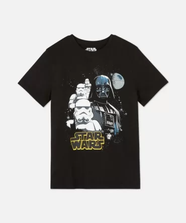 CAMISETA PRIMARK STAR WARS NIÑO - CUELLO REDONDO