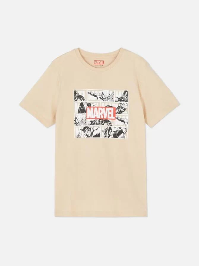 CAMISETA PRIMARK MARVEL NIÑO - CUELLO REDONDO