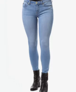 JEAN US POLO ASSN MUJER - SUPER SKINNY HIGH RISE