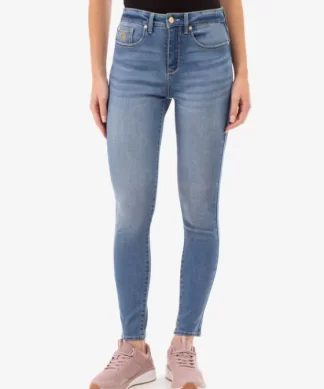 JEAN US POLO ASSN MUJER - SKINNY MID RISE