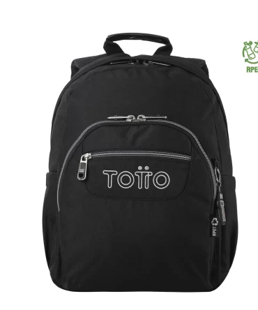 MORRAL TOTTO GOMMAS PORTA PC 13" - TALLA M - NEGRO