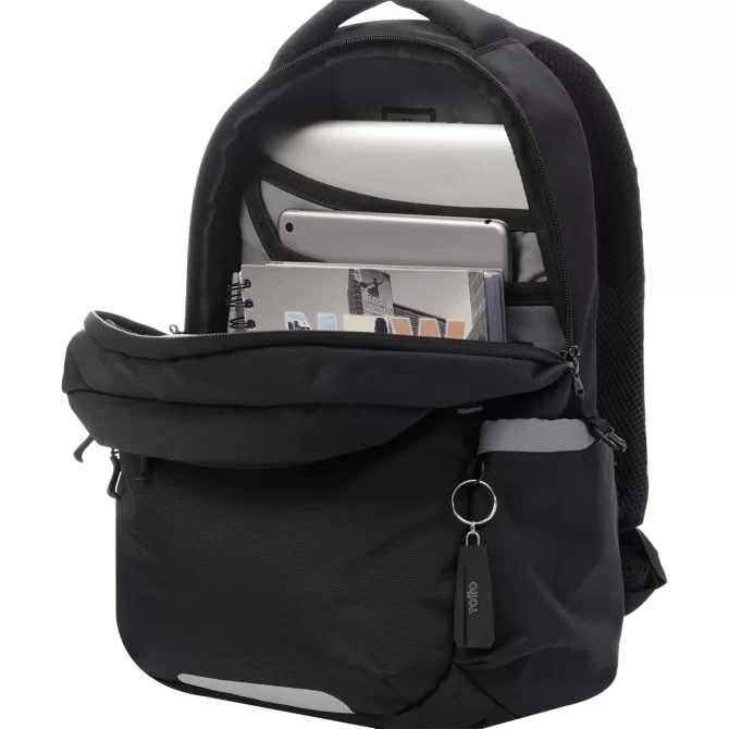 MORRAL TOTTO MISISIPI PORTA PC 14" - TALLA M - NEGRO