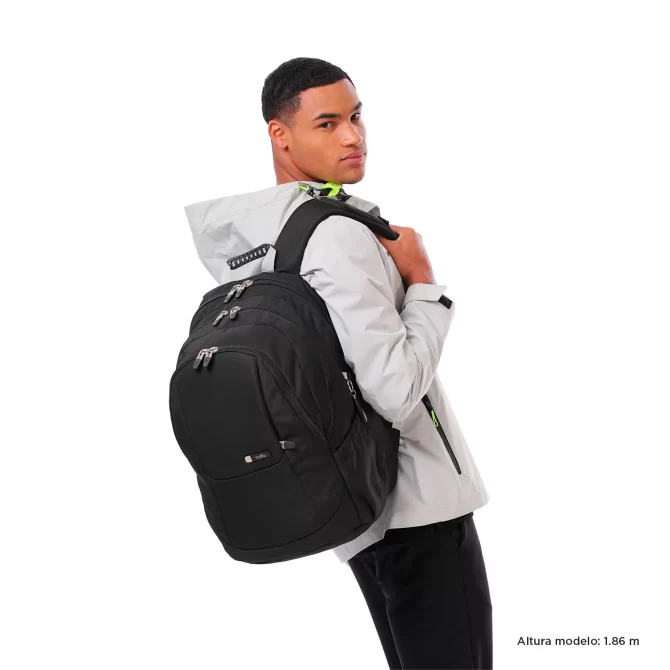 MORRAL TOTTO KRIMLER 2.0 EJECUTIVO PORTA PC 15.4" - TALLA XL - NEGRO
