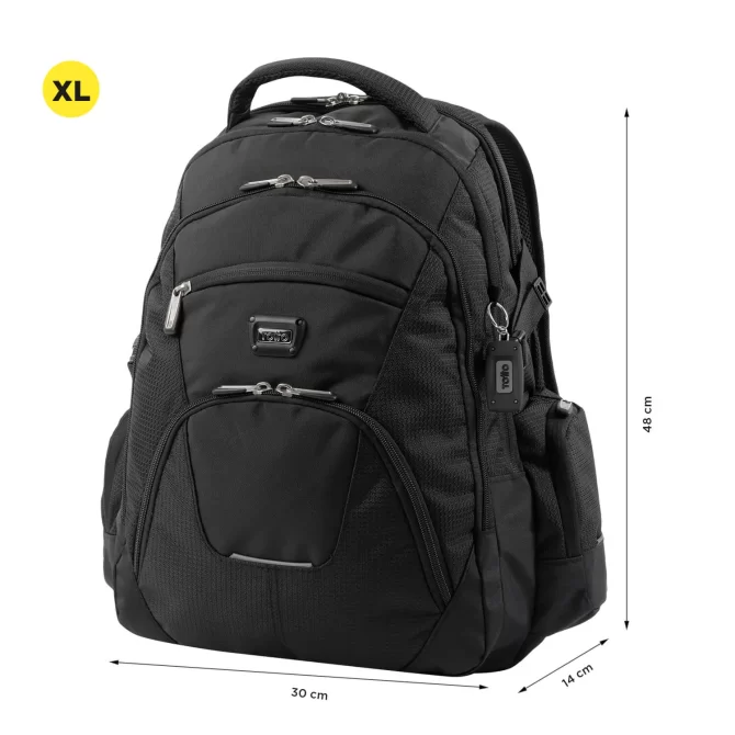 MORRAL TOTTO POLIXAN 2.0 TACTICO VIRAL - TALLA XL - NEGRO