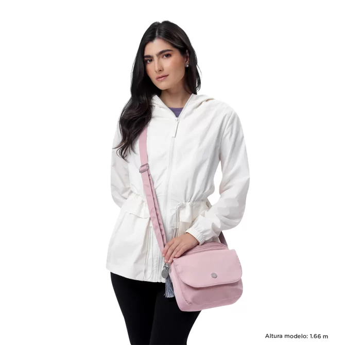 BOLSO TOTTO CORNEANA 2.0 - ROSADO - TALLA S