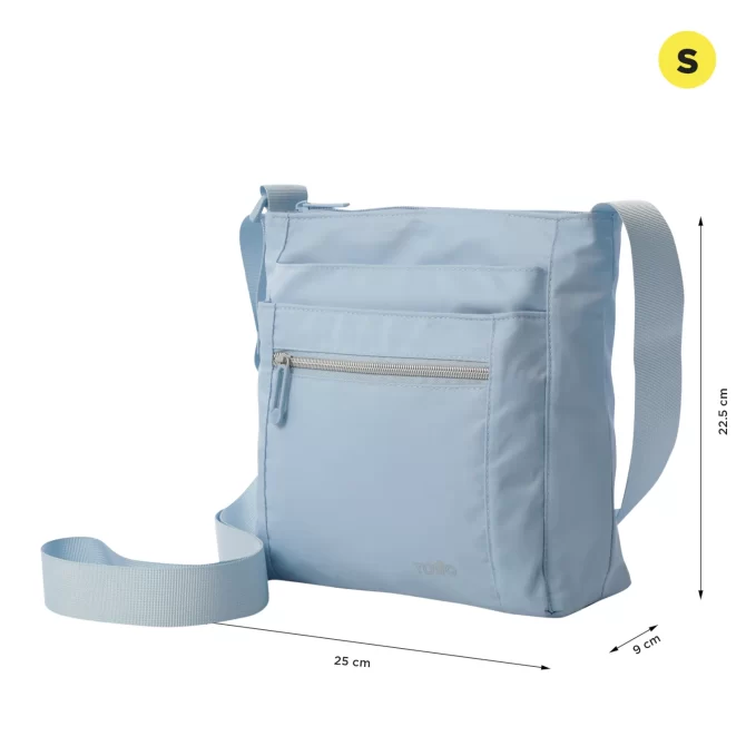 BOLSO TOTTO SUPIORI - AZUL - TALLA S