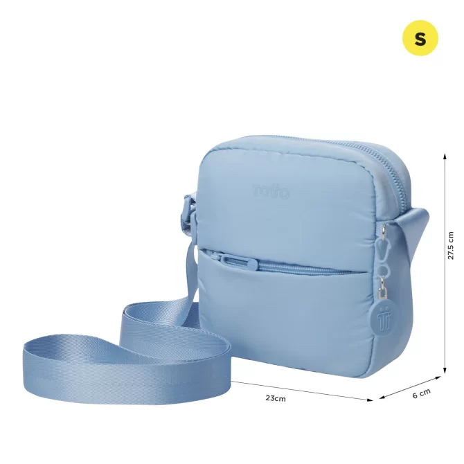 BOLSO TOTTO SEVILLA CROSSBODY - AZUL - TALLA S