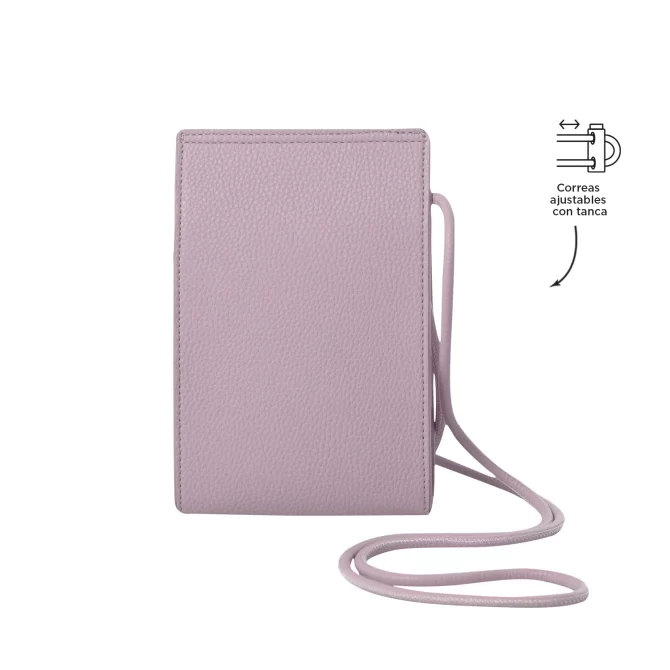 BOLSO TOTTO SMOOTH CROSSBODY - ROSADO - TALLA XS