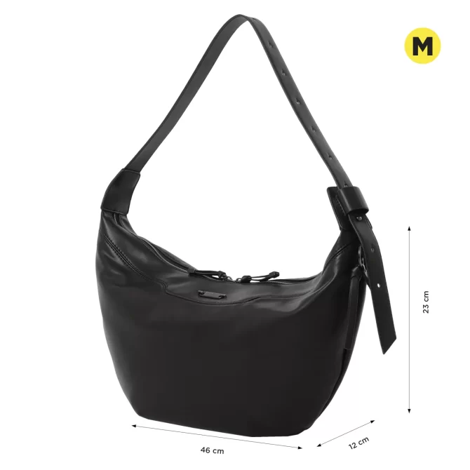 BOLSO TOTTO TOSCANA CROSSBODY - NEGRO - TALLA M