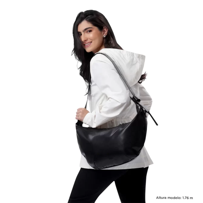 BOLSO TOTTO TOSCANA CROSSBODY - NEGRO - TALLA M