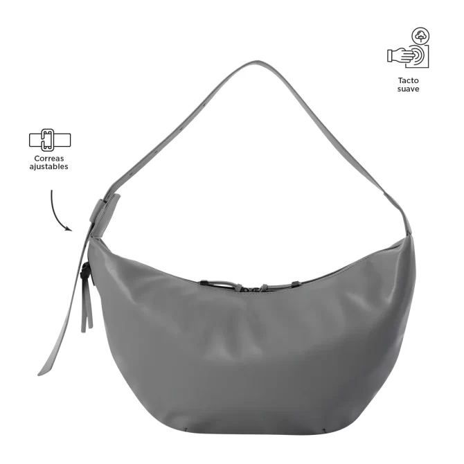 BOLSO TOTTO TOSCANA CROSSBODY - GRIS - TALLA M